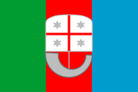 Flagge von Ligurien